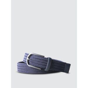 Px Clothing Men's Braided Stretch 3.5 Cm Belt - Navy Size 30